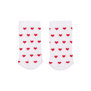 Limitierte Socken "Herzen" (Weiß)