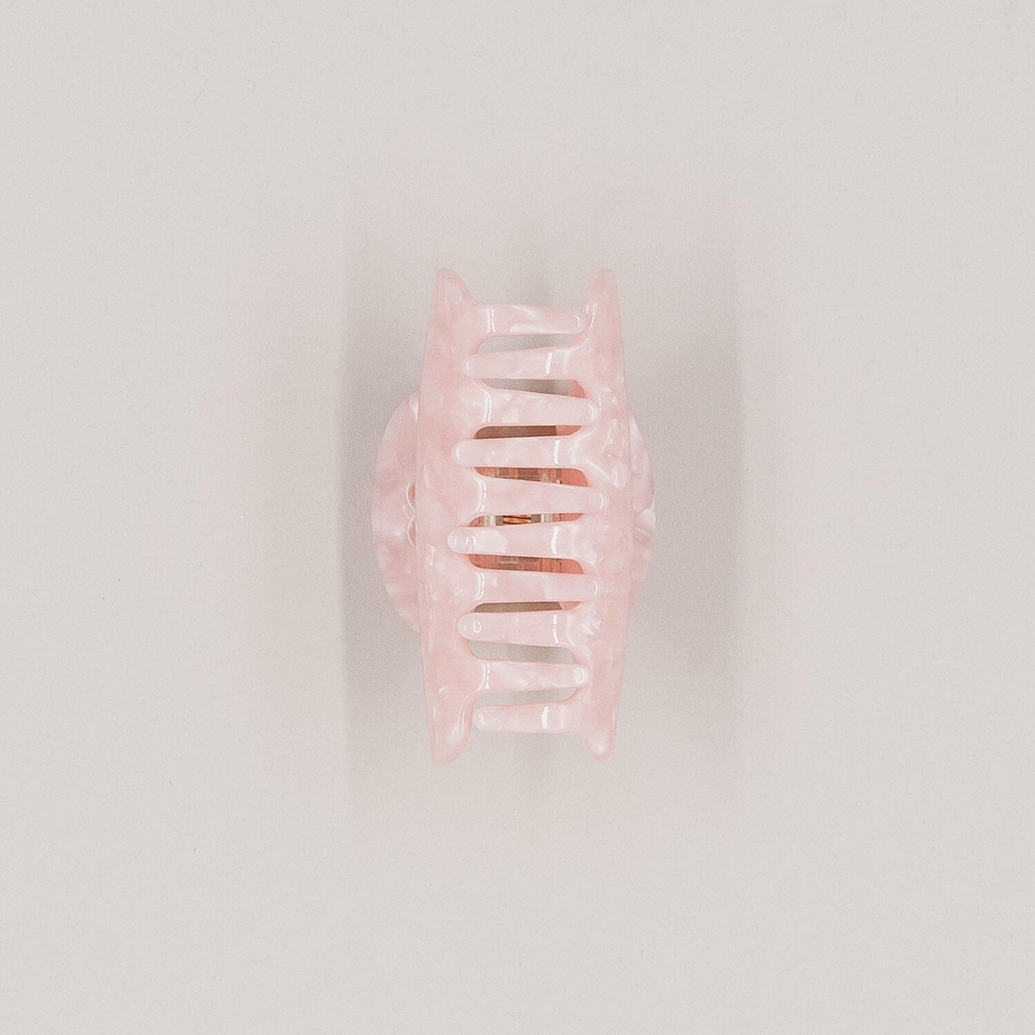 Große Haarspange "Herz" (Rosa)