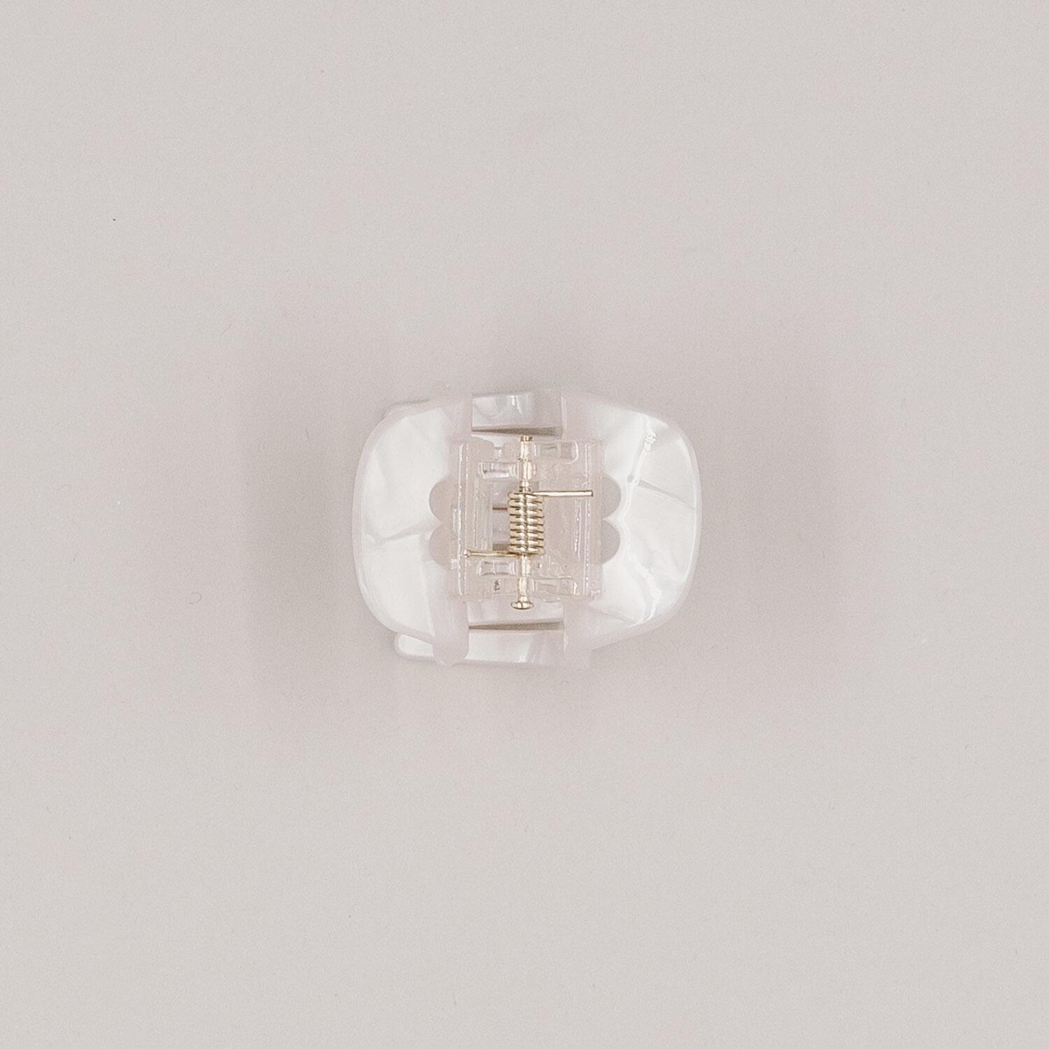 Kleine Haarspange "Herz" (Pearl) Eulenschnitt