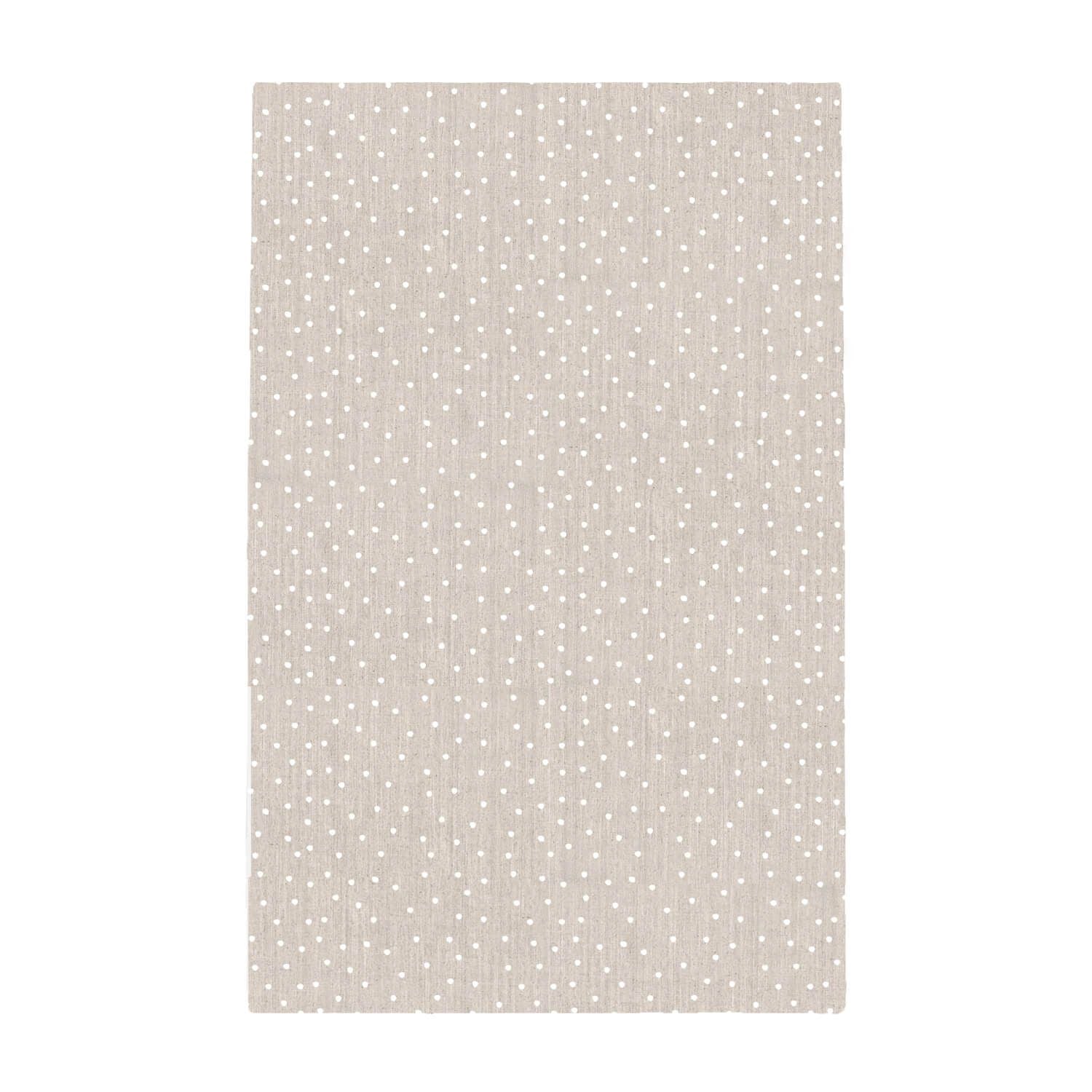 Geschirrtücher aus Leinen "Punkte" im 2er-Set - 70x45 cm (Natur)