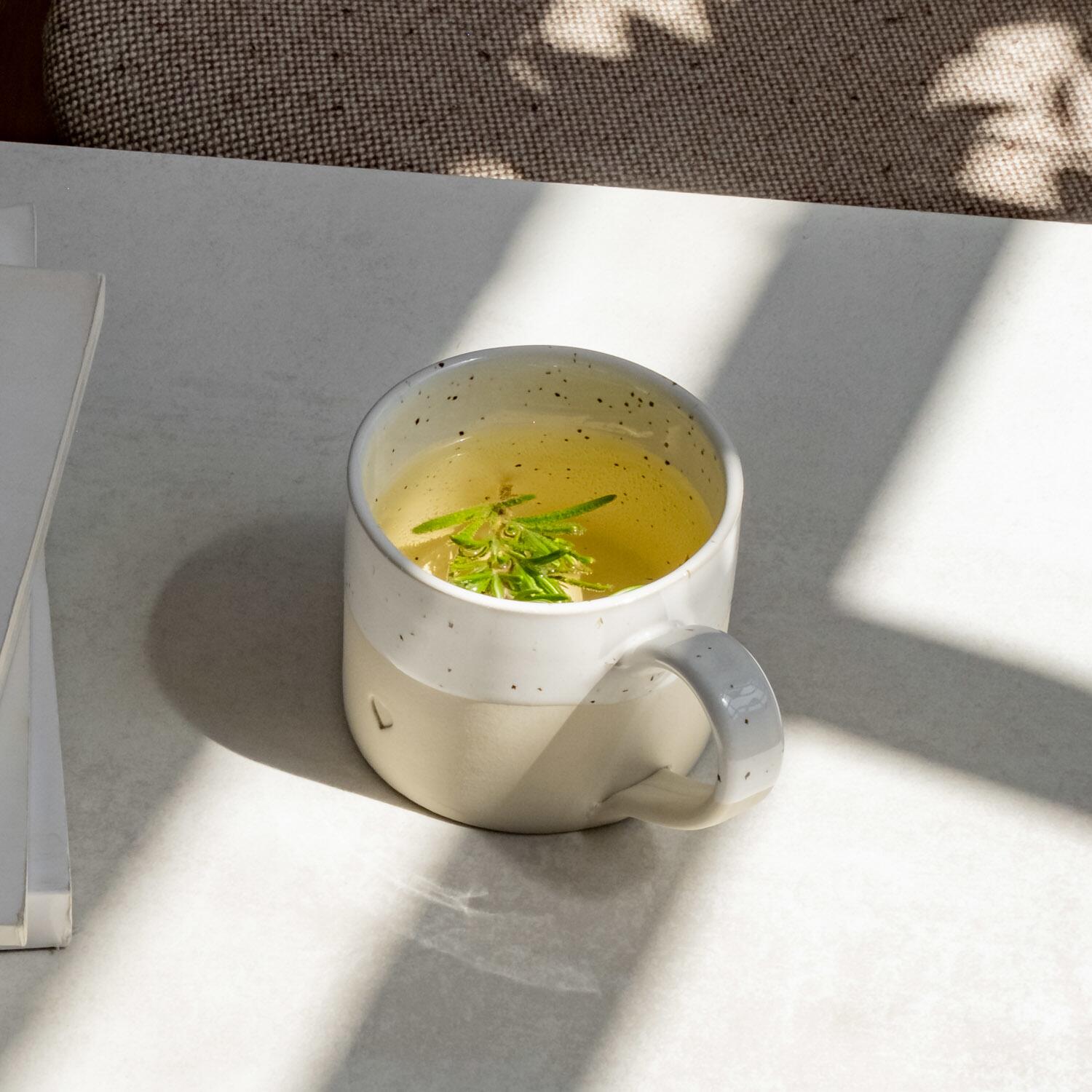 Tasse "Herz" - 220 ml (Natur)