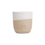 Becher "Coffee Lover" - 350 ml (Natur)