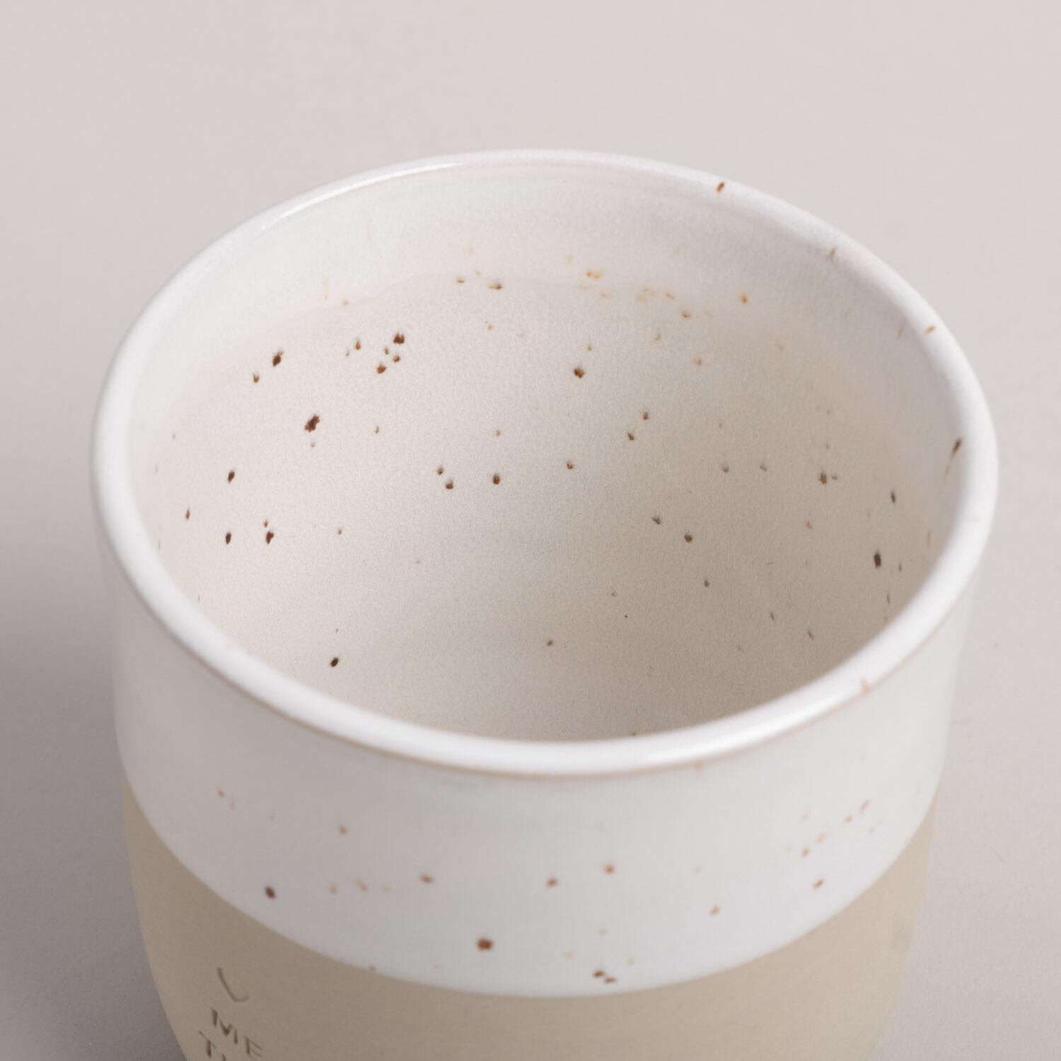 Becher "Me Time" - 320 ml (Natur)