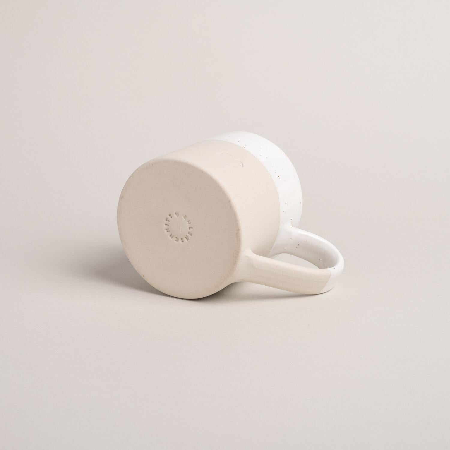 Große Tasse "Herz" - 450 ml (Natur)