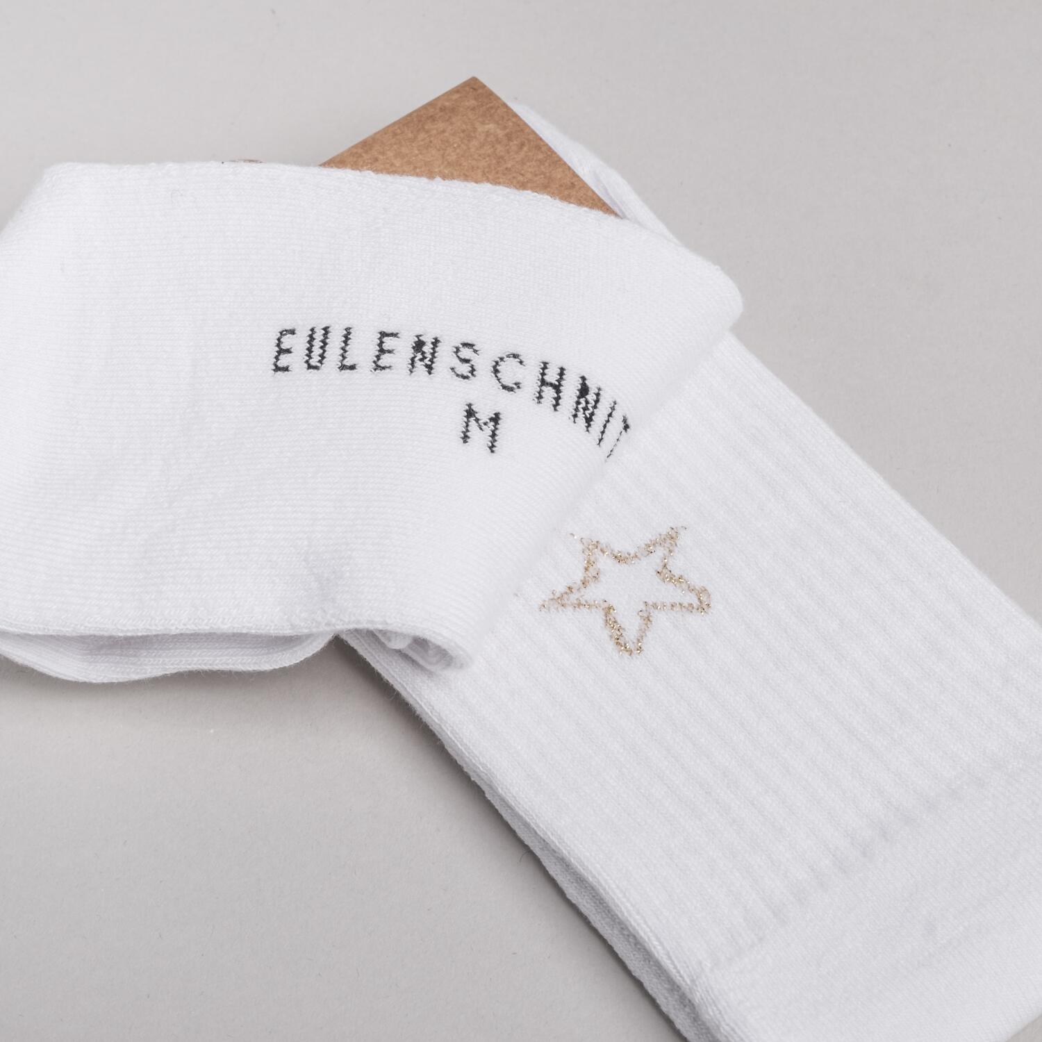 Socken "Stern" (Weiß)
