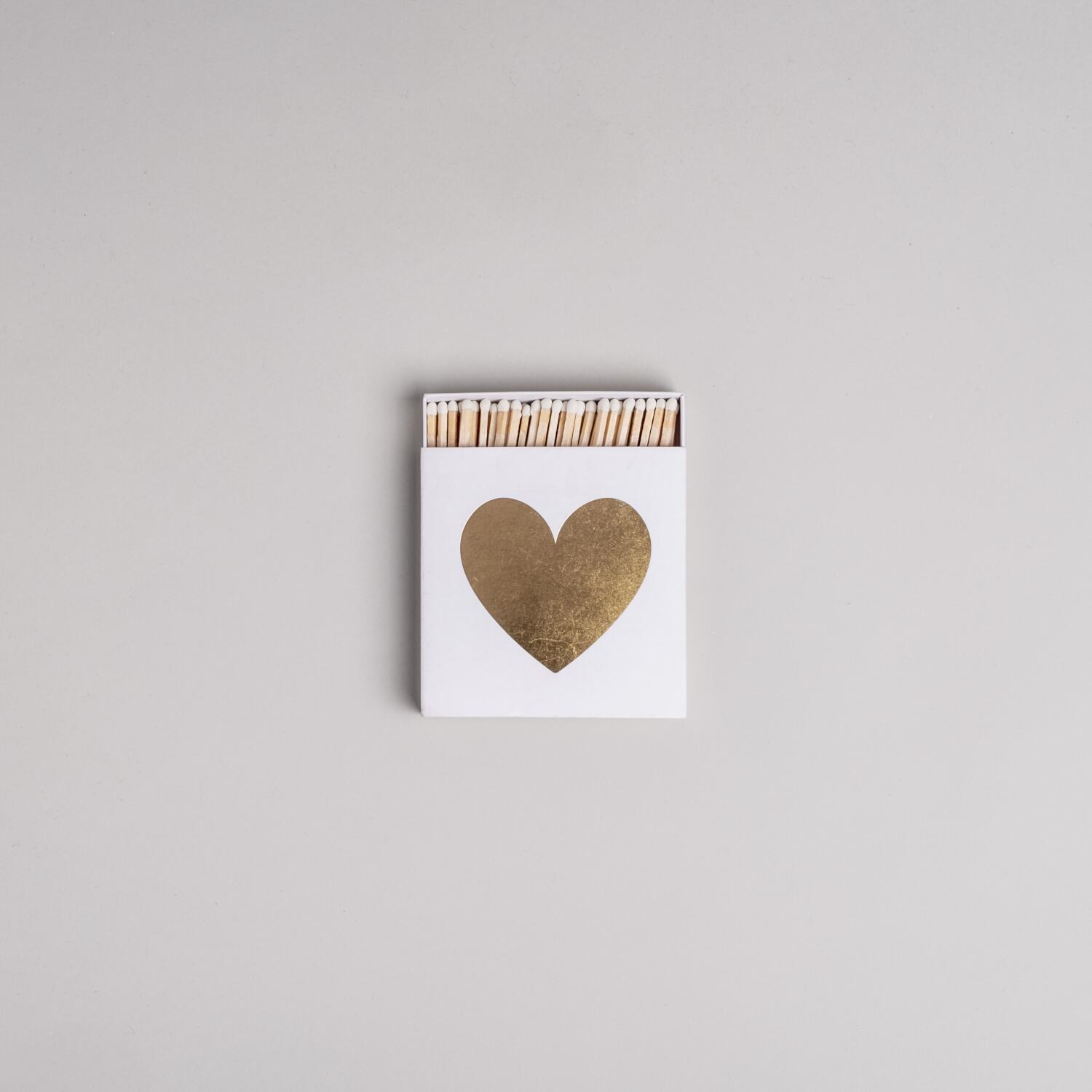 Streichhölzer "Little Things" - 10,1x10,3x1,5 cm (Weiß)
