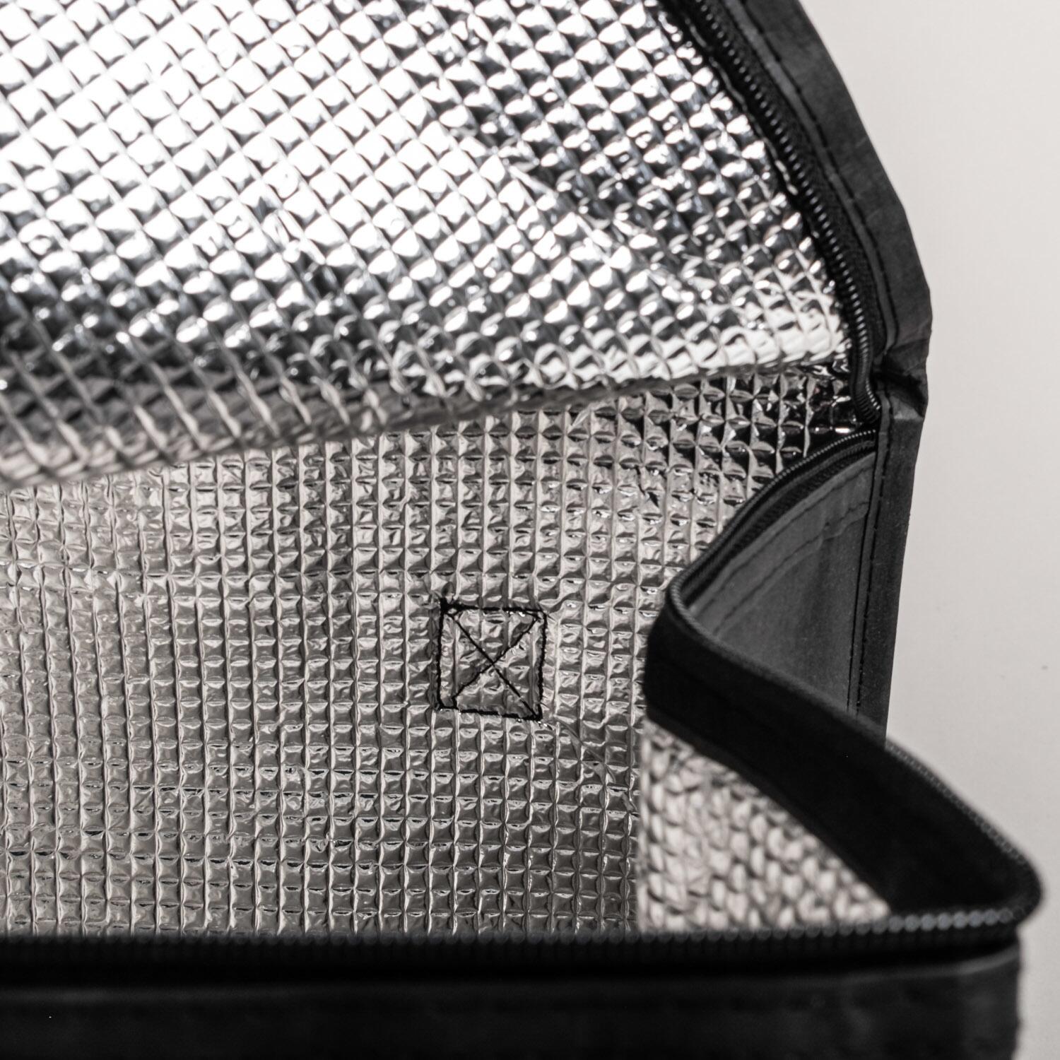 Kühltasche "Herz" - 30x18x22 cm (Schwarz)