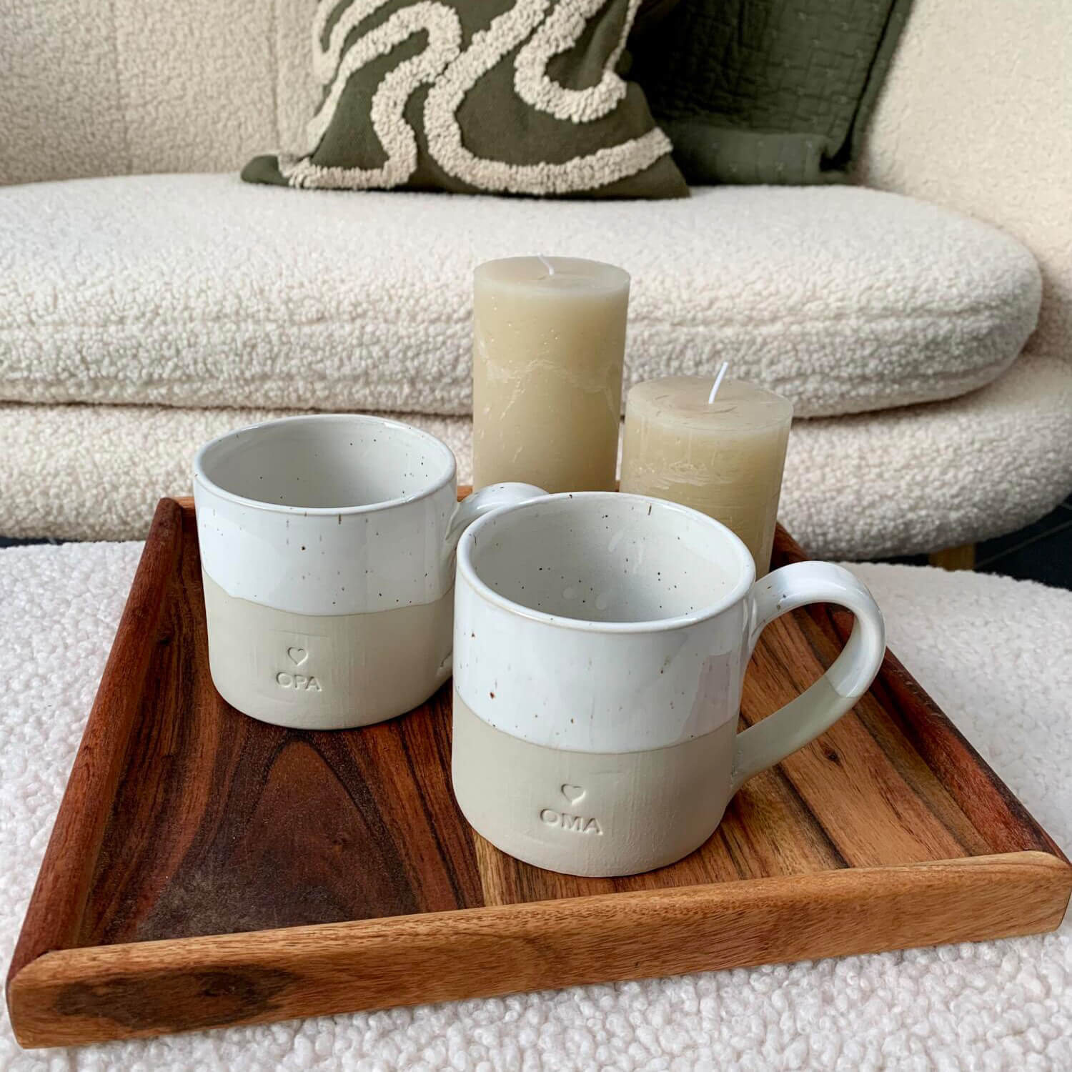 Große Tasse "Opa" (Natur)
