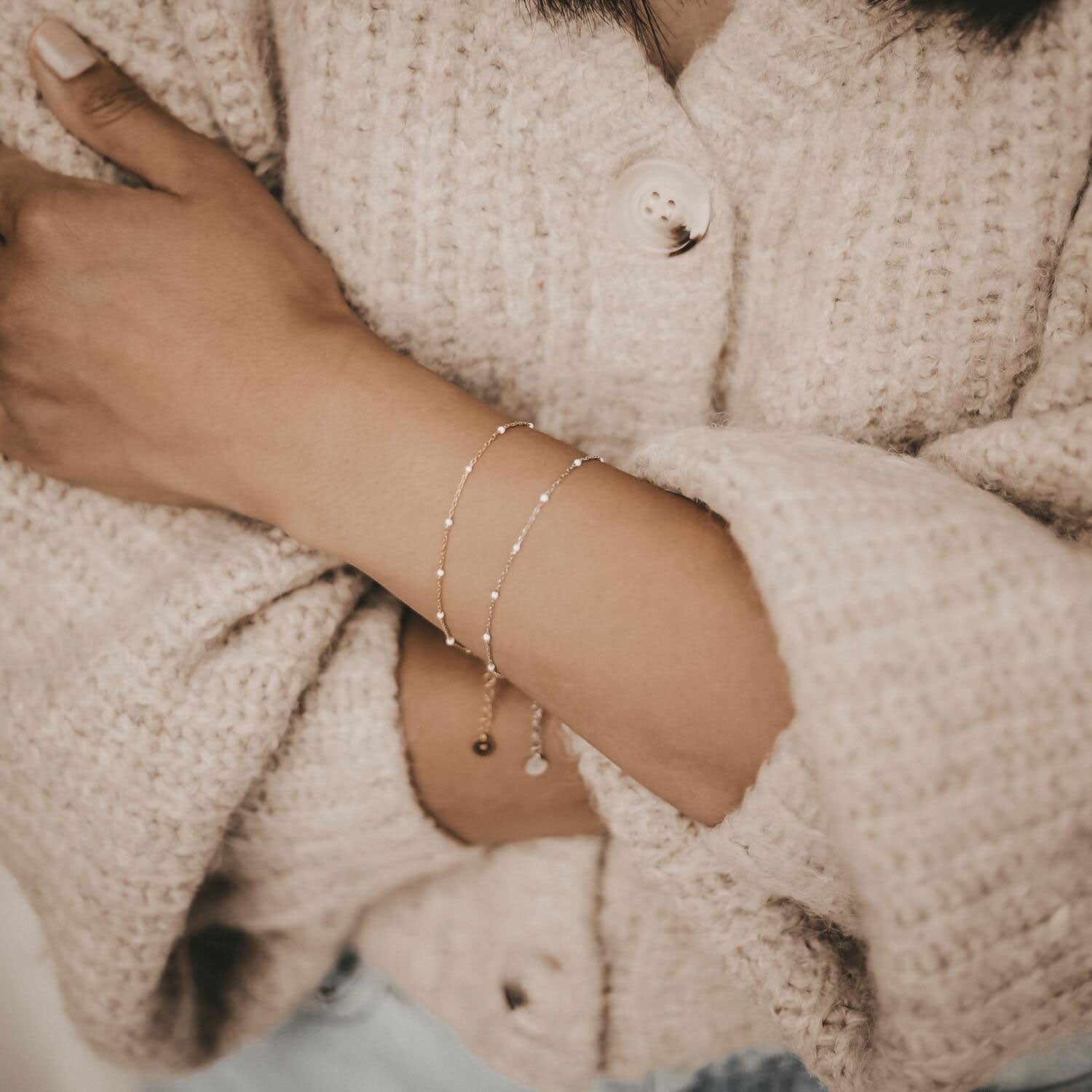 Armband "Lini" (Gold) Eulenschnitt