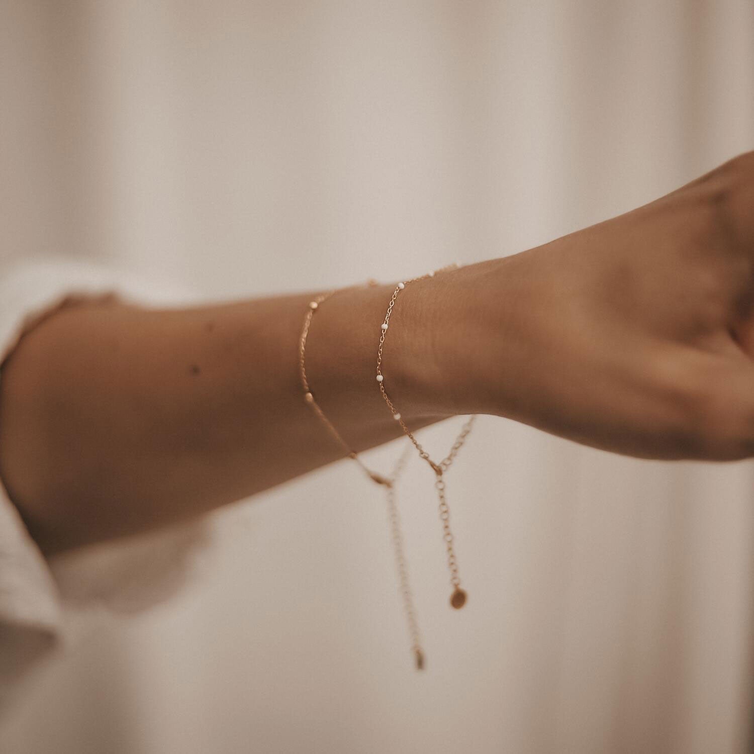 Armband "Lini" (Gold) Eulenschnitt