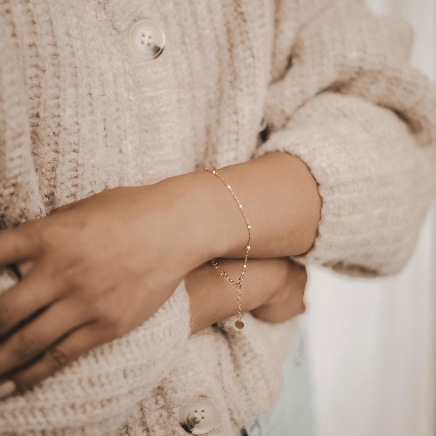 Armband "Lini" (Gold) Eulenschnitt