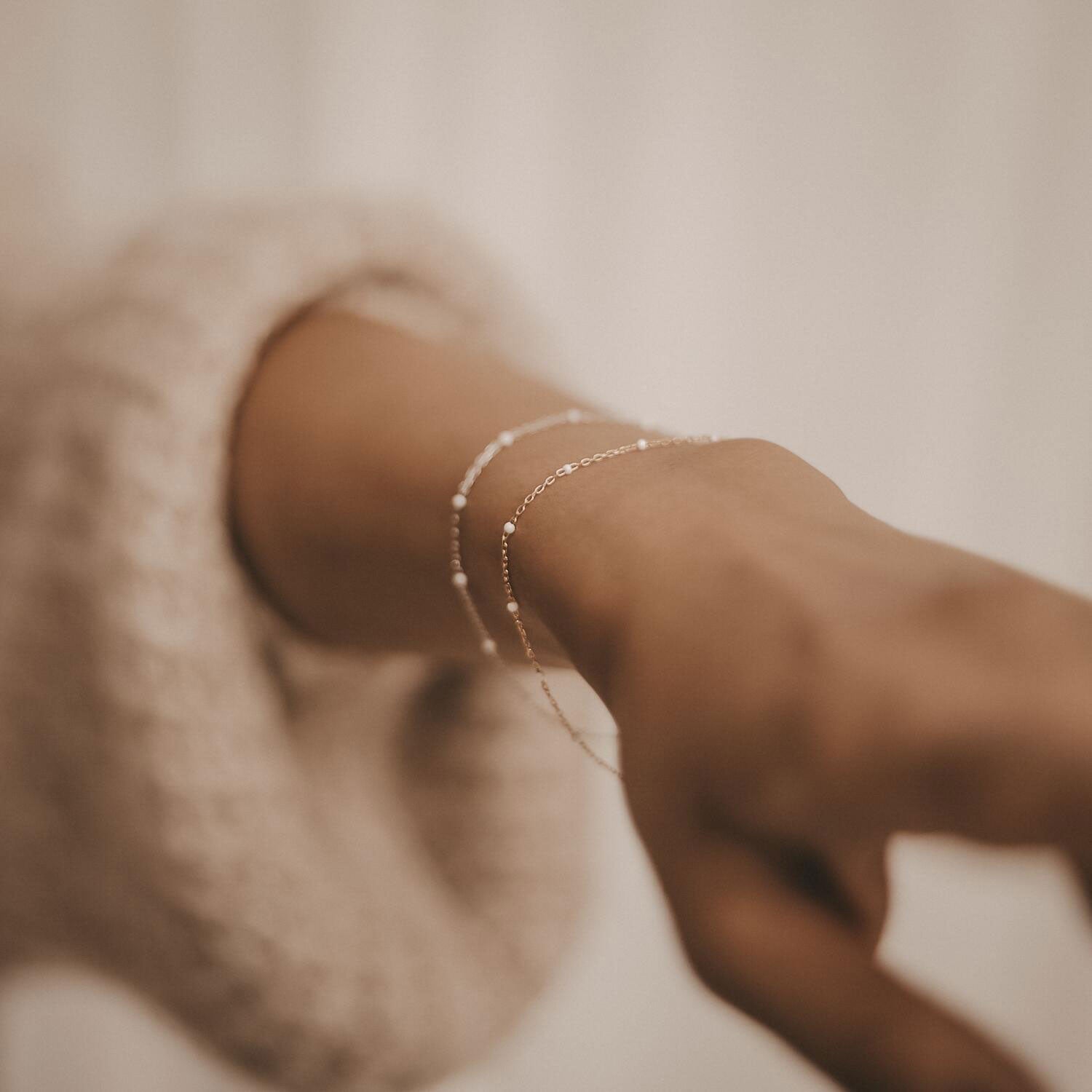 Armband "Lini" (Gold) Eulenschnitt