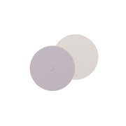 Limitierte wendbare Untersetzer im 2er-Set "Herz" (Flieder)