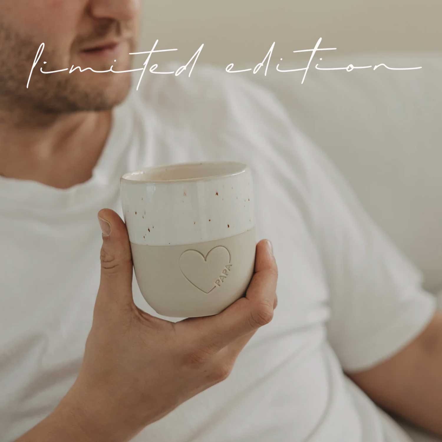 Limitierter Becher zum Vatertag - 320 ml (Creme)