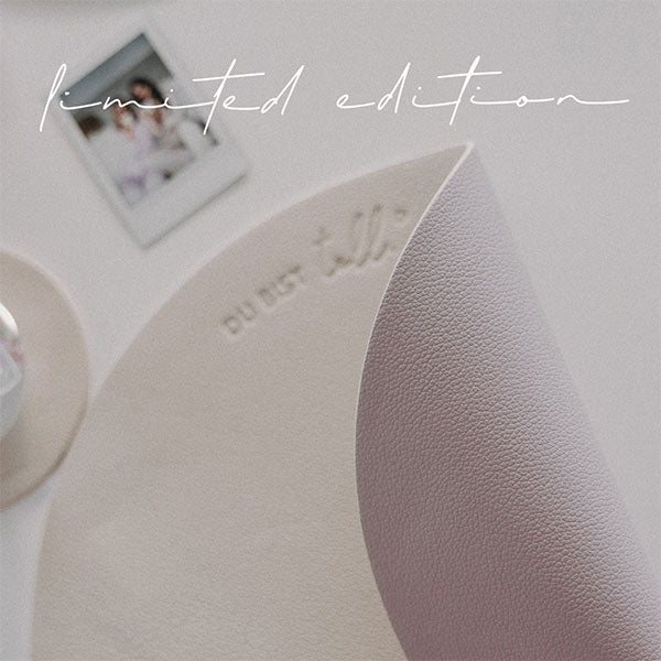 Limitiertes wendbares Platzset "Du bist toll" (Flieder)