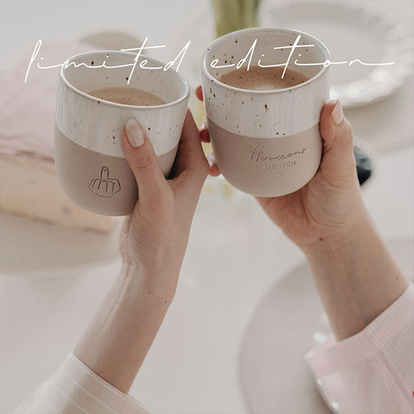 Limitierter Becher "Nein Danke" - 320 ml (Natur)