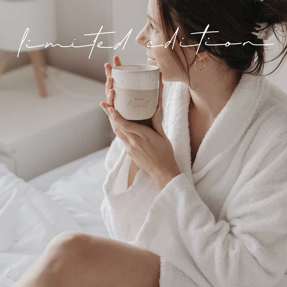 Limitierter Becher "Kleine Auszeit" - 320 ml (Natur)