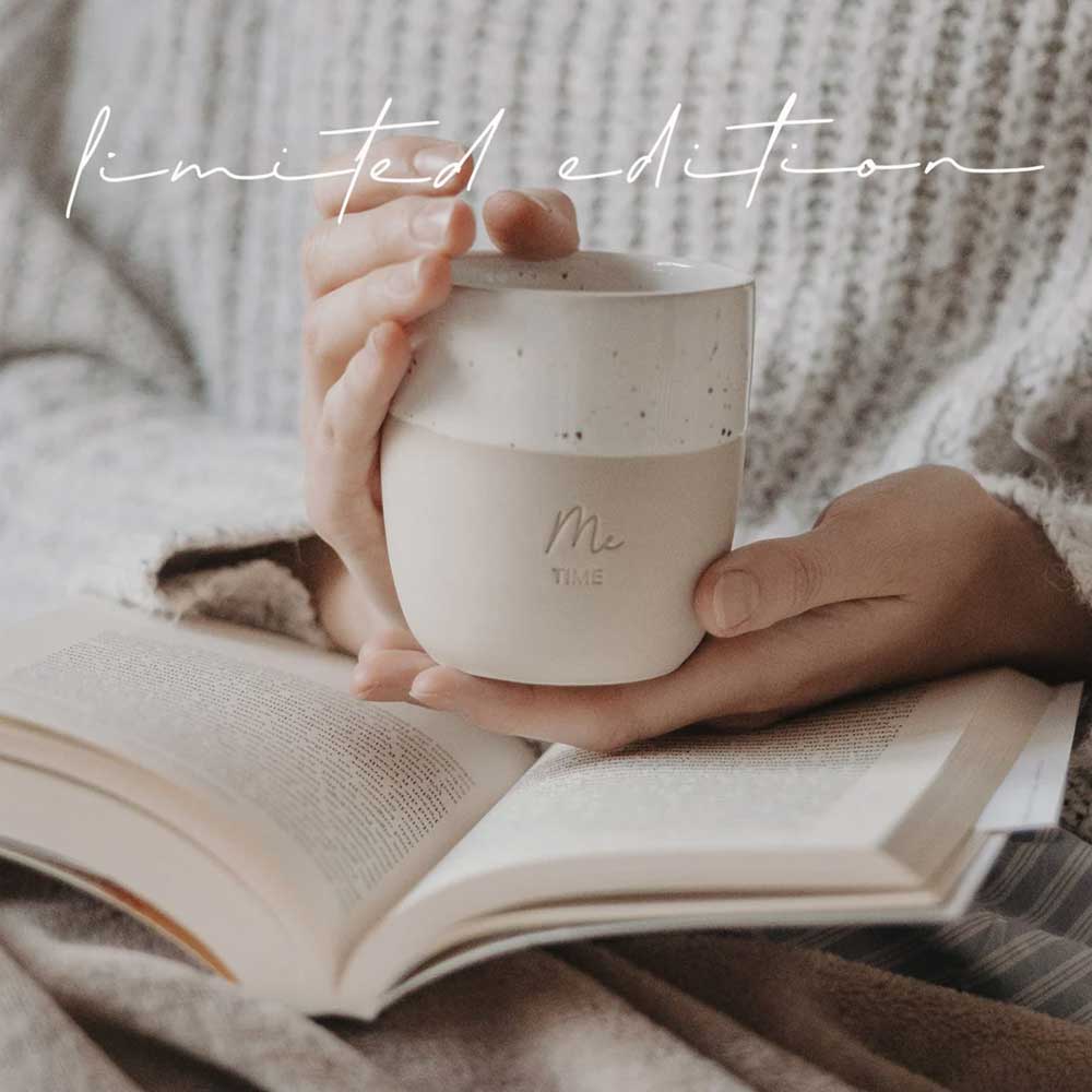 Limitierter Becher "Me Time" - 320 ml (Natur)
