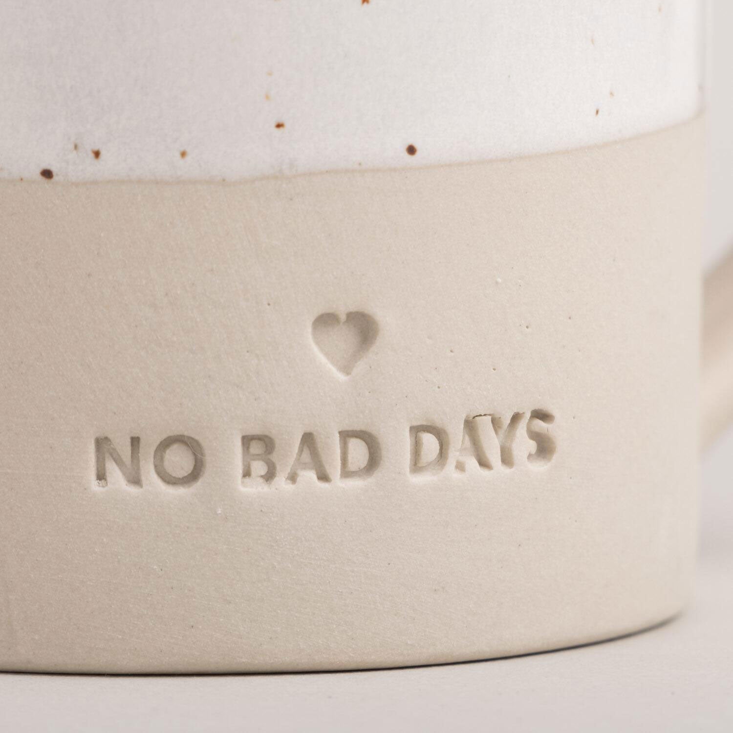 Tasse "No Bad Days" - 250 ml (Natur)