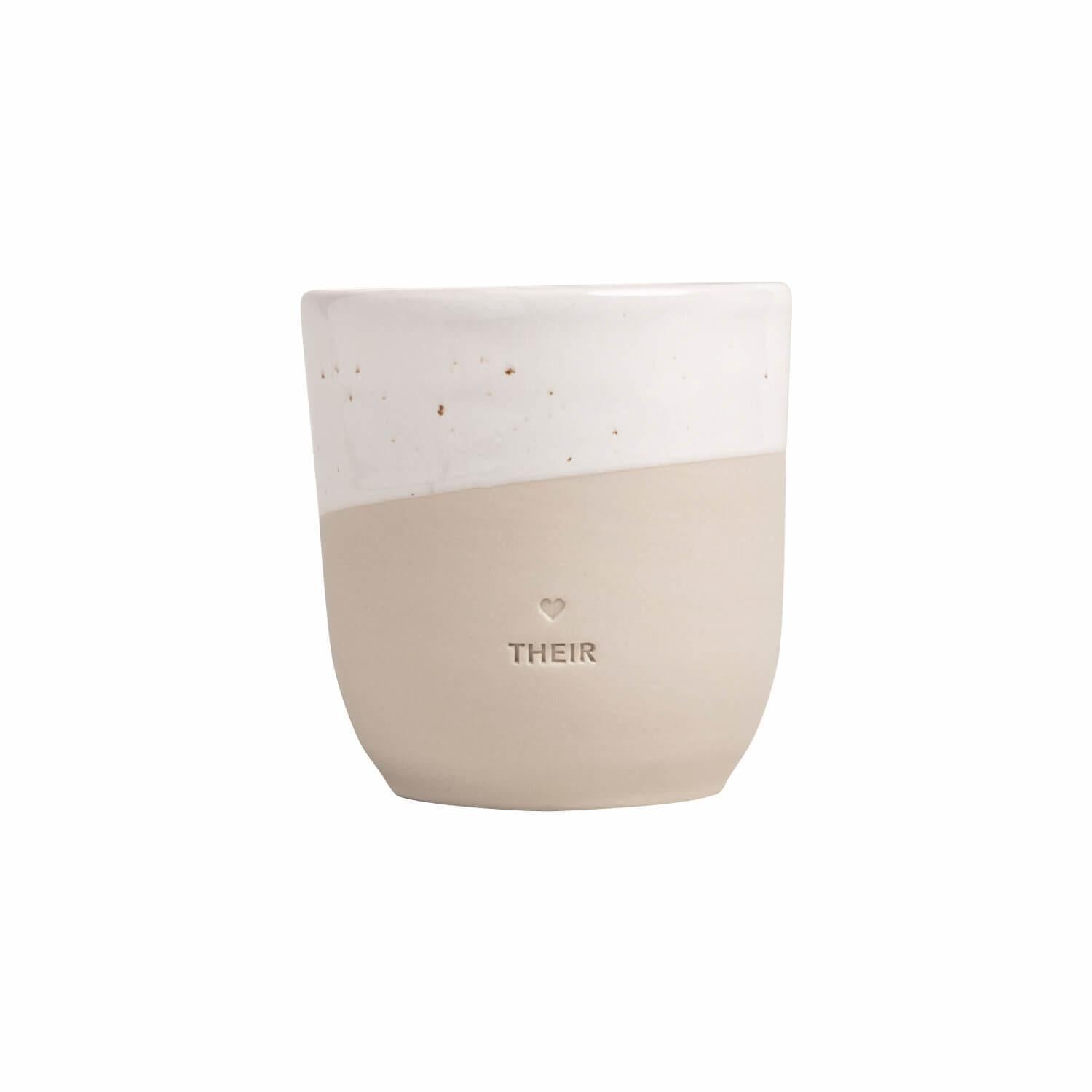 Becher "Their" - 320 ml (Natur) Eulenschnitt