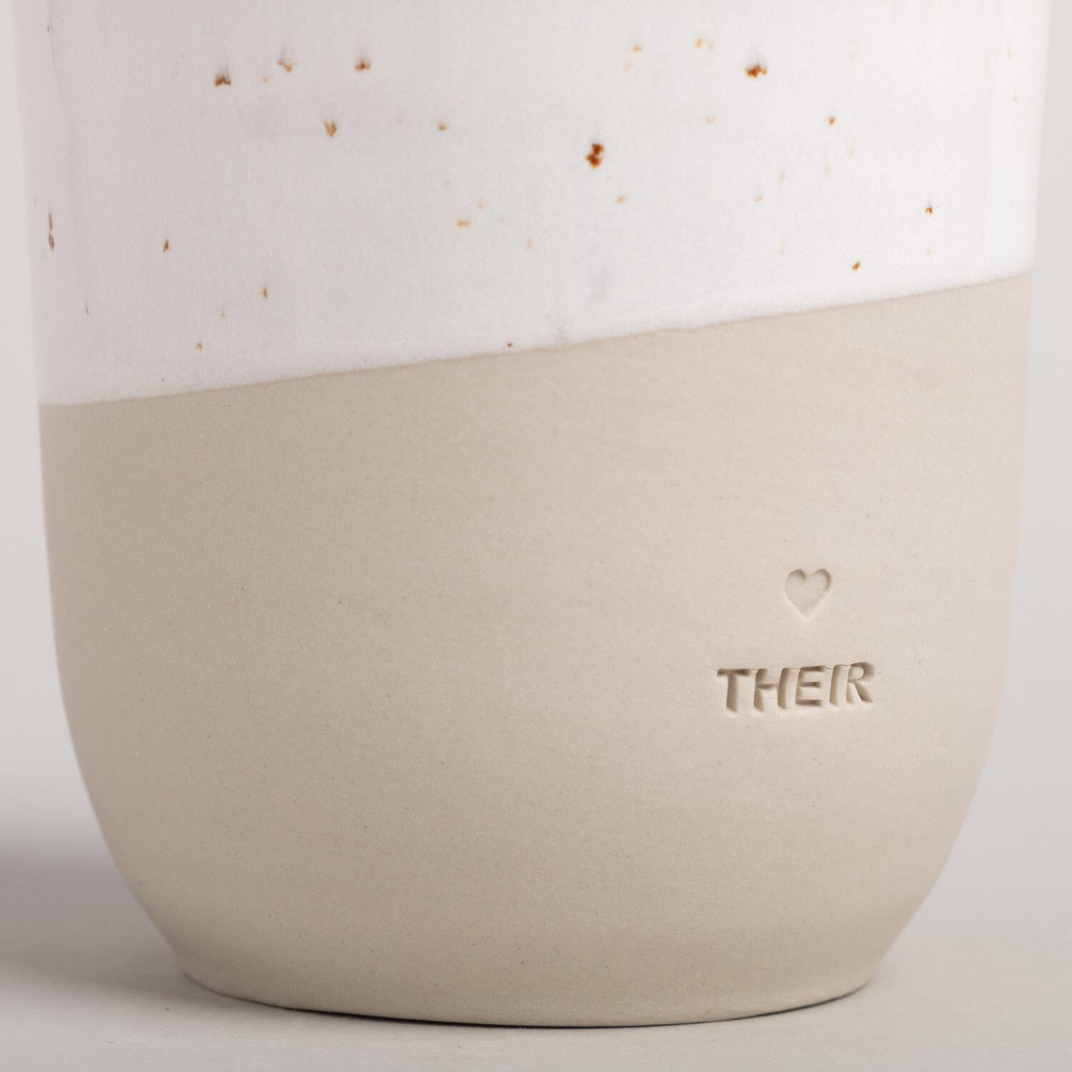 Becher "Their" - 320 ml (Natur) Eulenschnitt