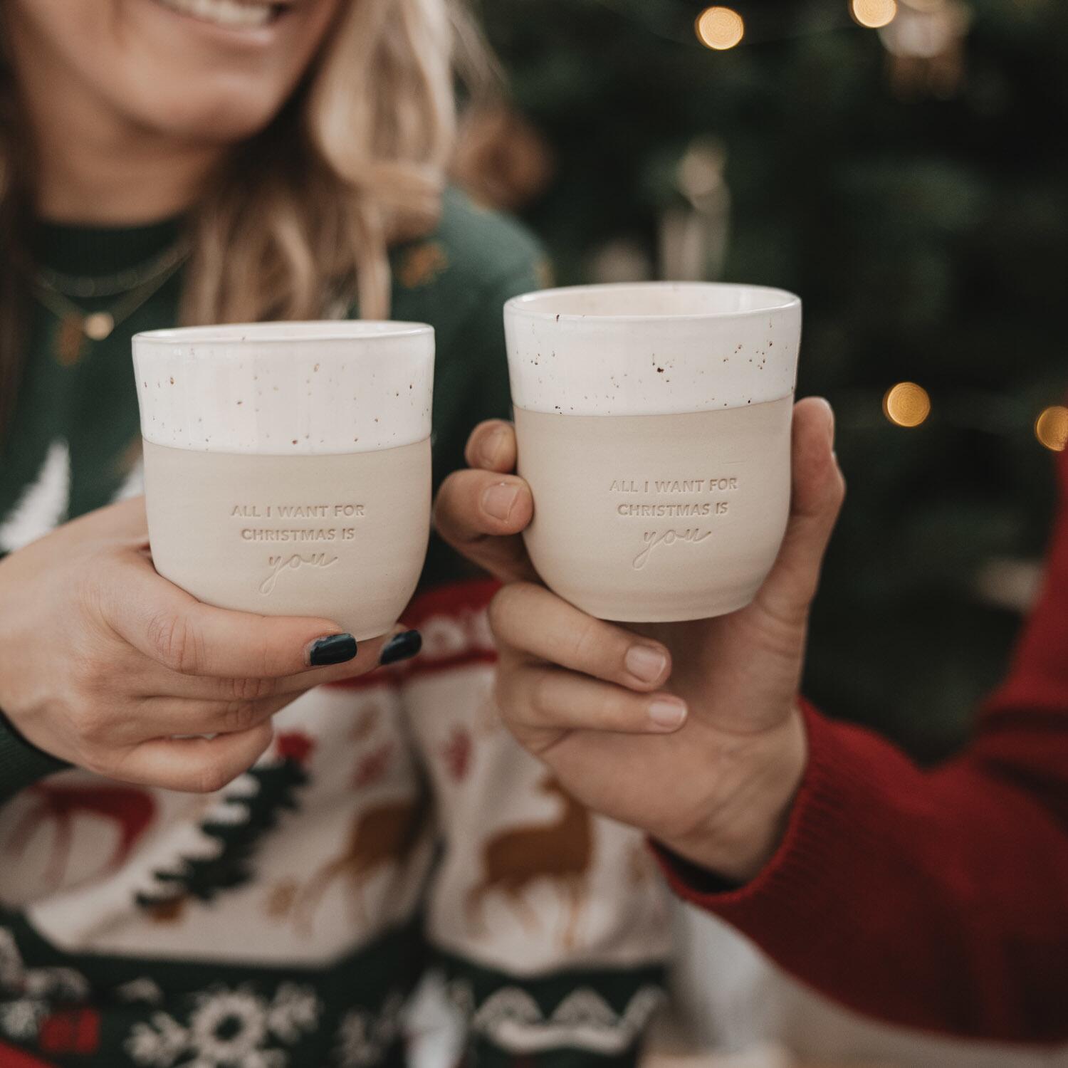 Limitierter Becher "All i want for christmas"