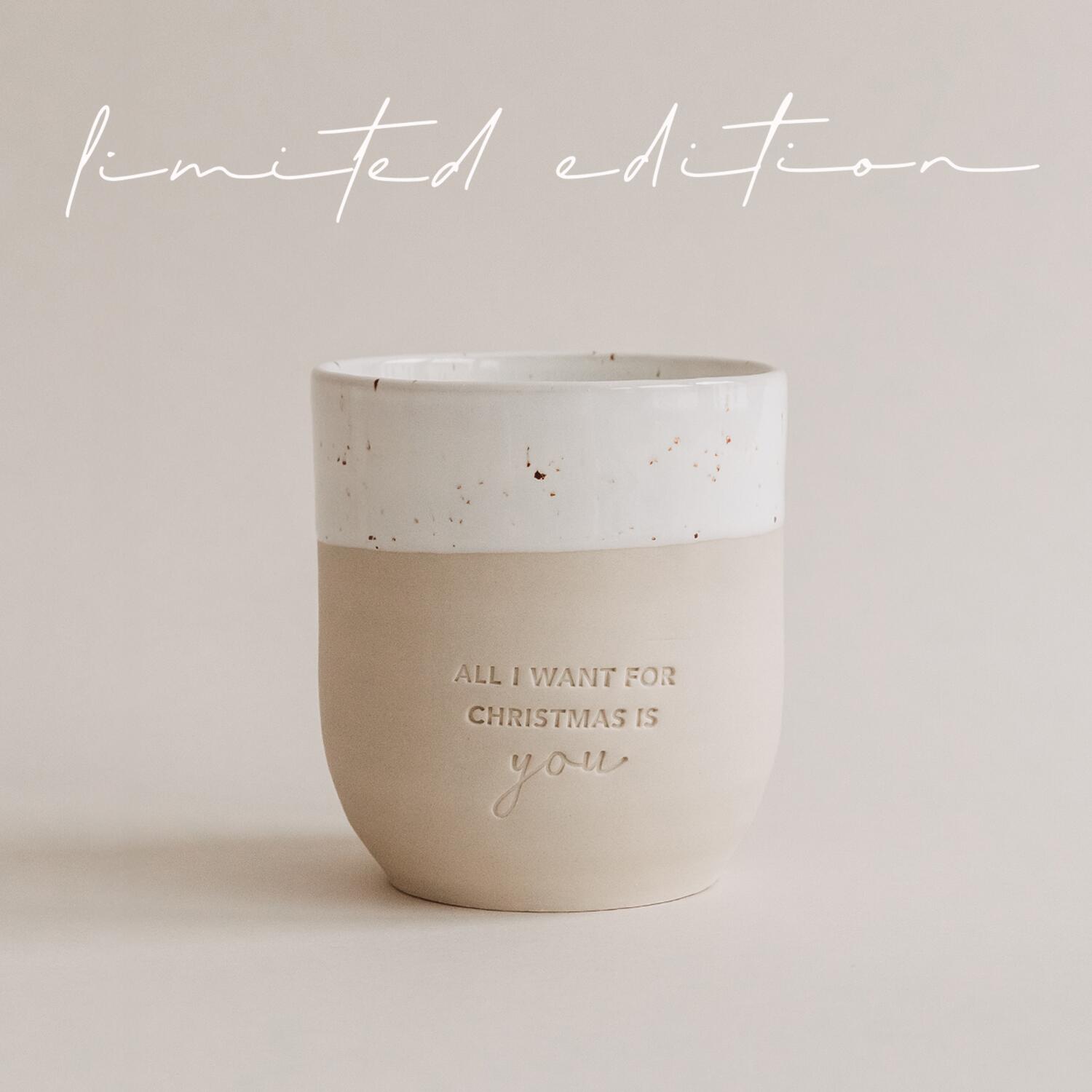 Limitierter Becher "All i want for christmas"