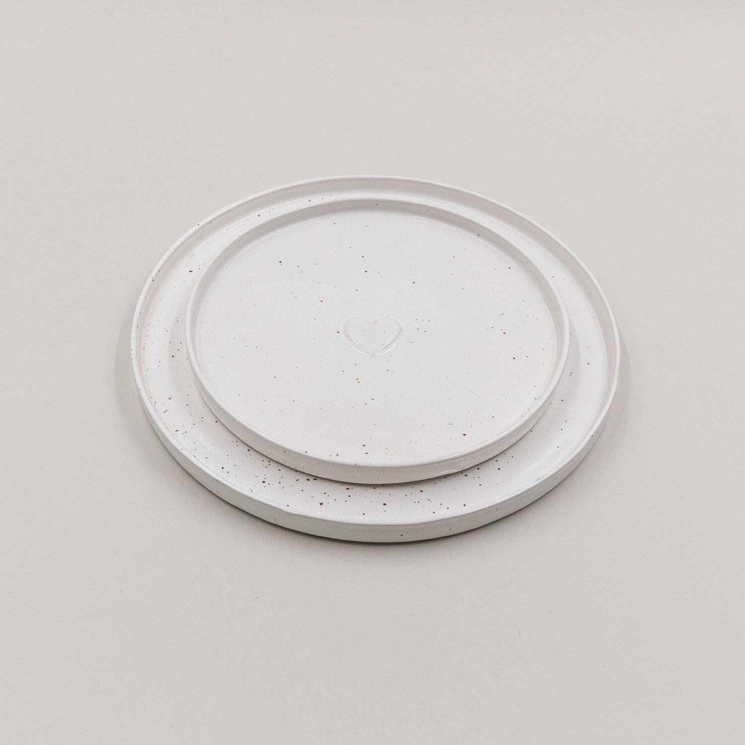 Speiseteller "Calma Herz"