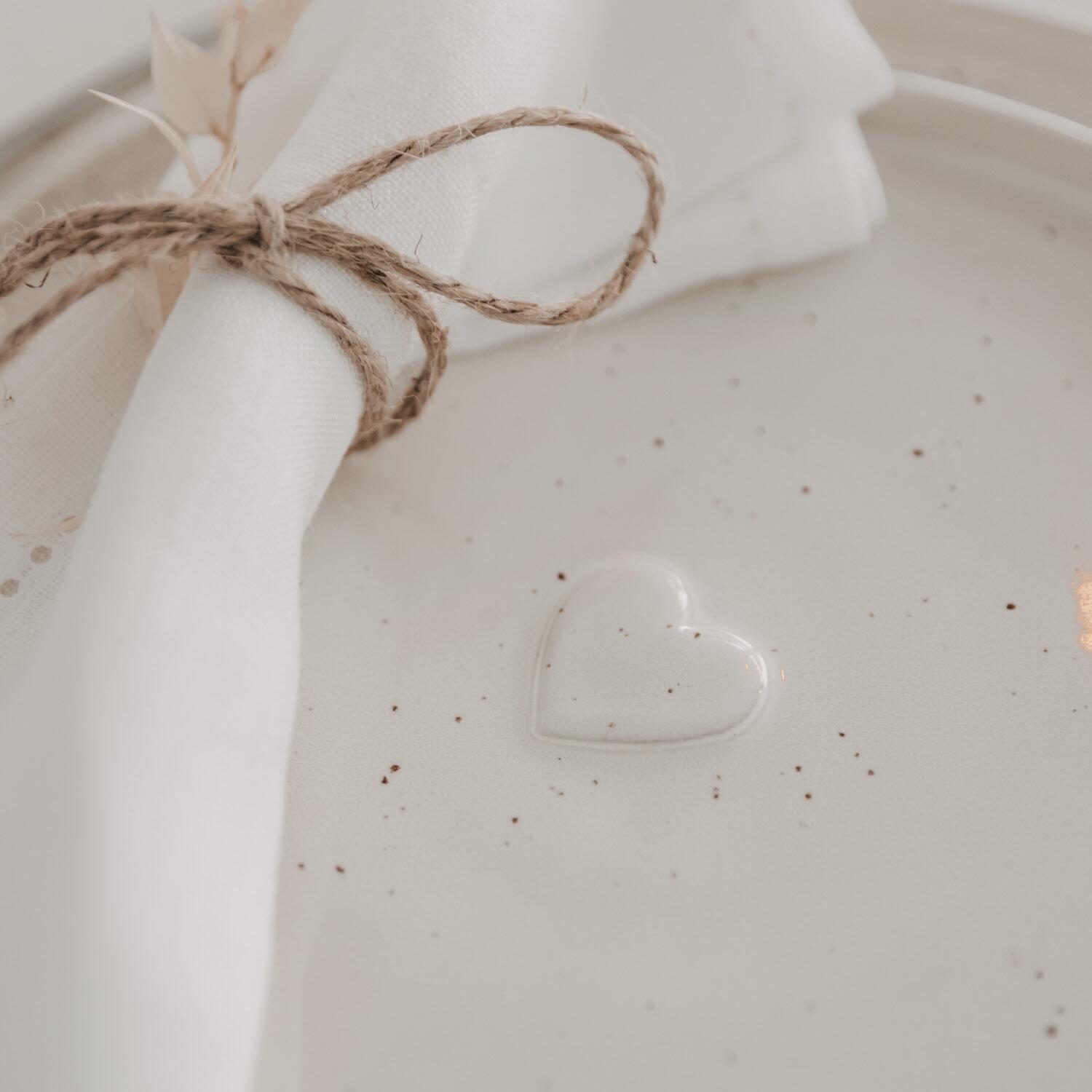 Frühstücksteller "Calma Herz"