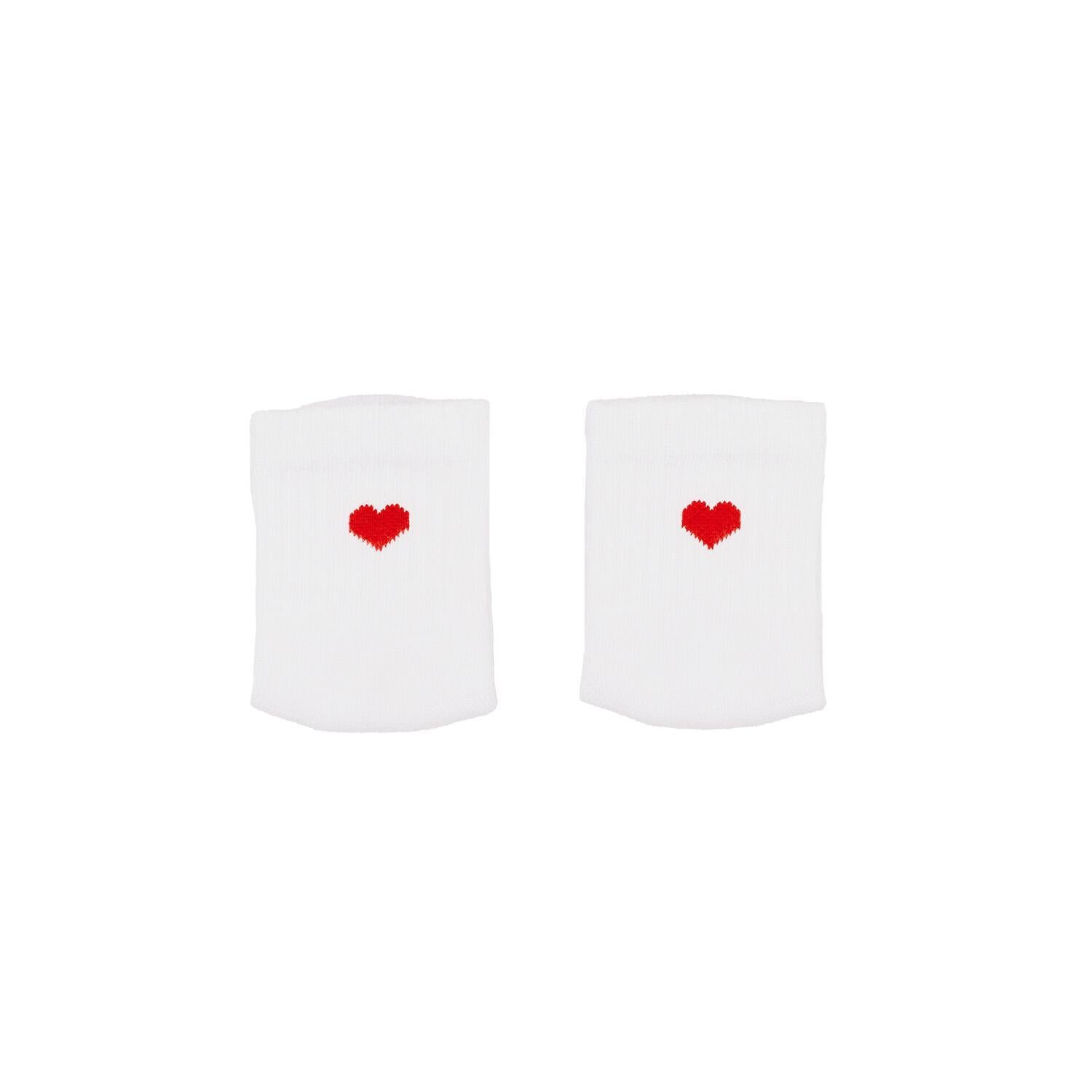 Babysocken "Herz" - 3 Monate (Rot)