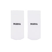 Socken "Mama" - 35-38 (Weiß)