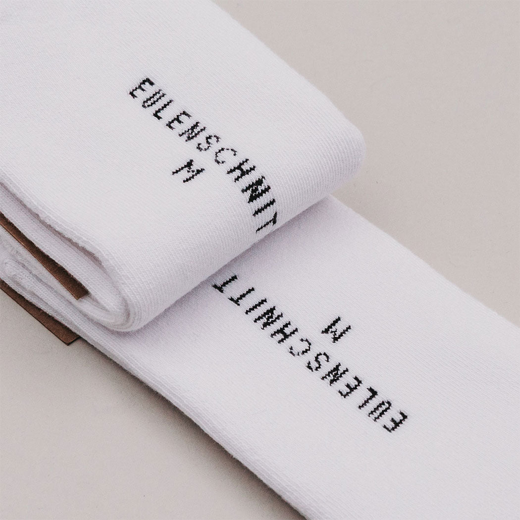 Socken "Papa" - 39-42 (Weiß)