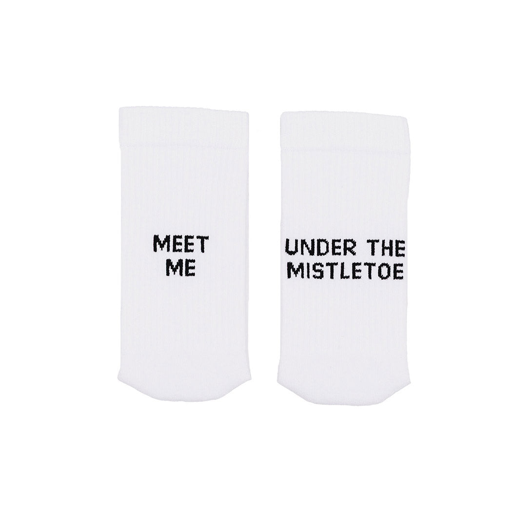 Socken "Mistletoe" (Weiß)