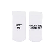 Socken "Mistletoe" (Weiß)