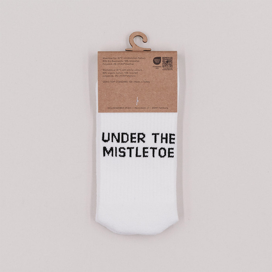 Socken "Mistletoe" (Weiß)
