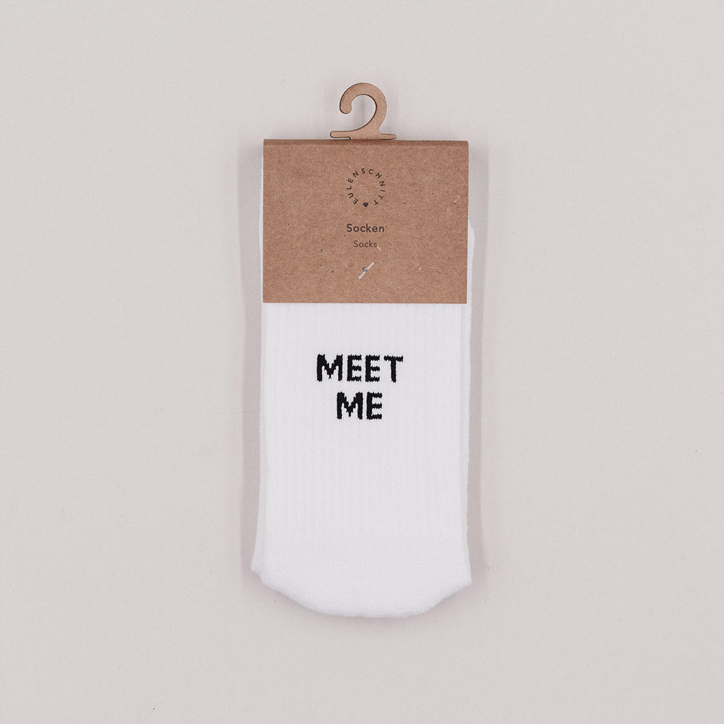 Socken "Mistletoe" (Weiß)