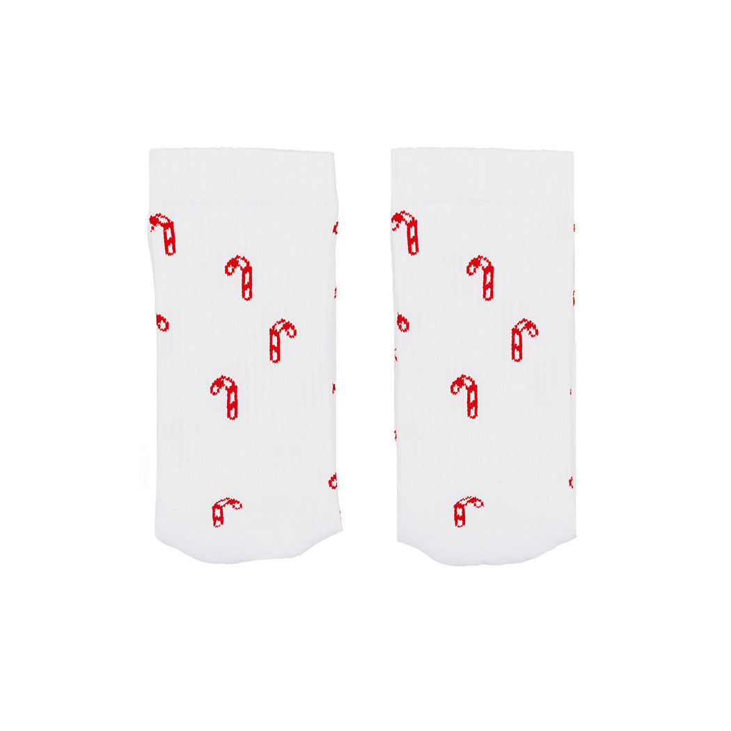 Socken "Zuckerstangen" (Weiß)