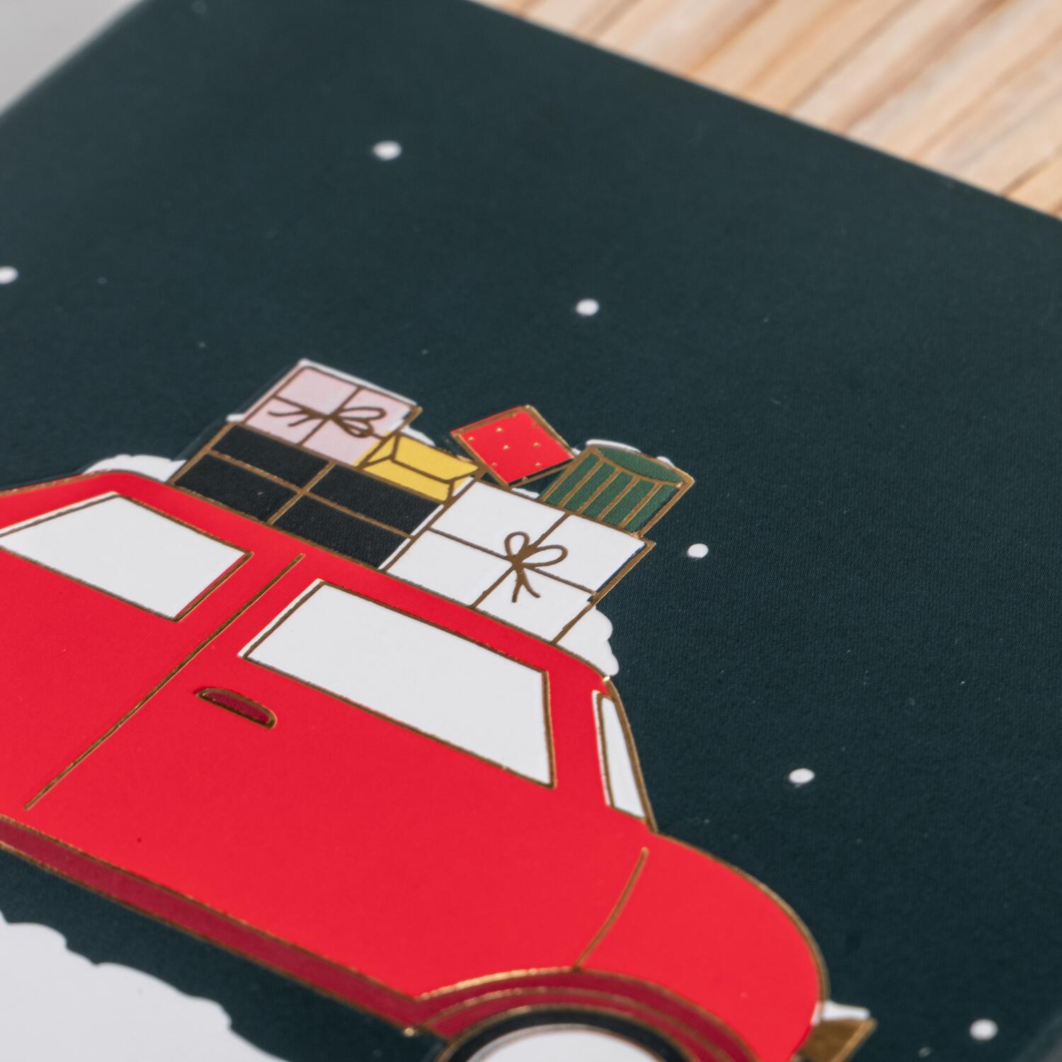 Streichhölzer "Christmas Car"