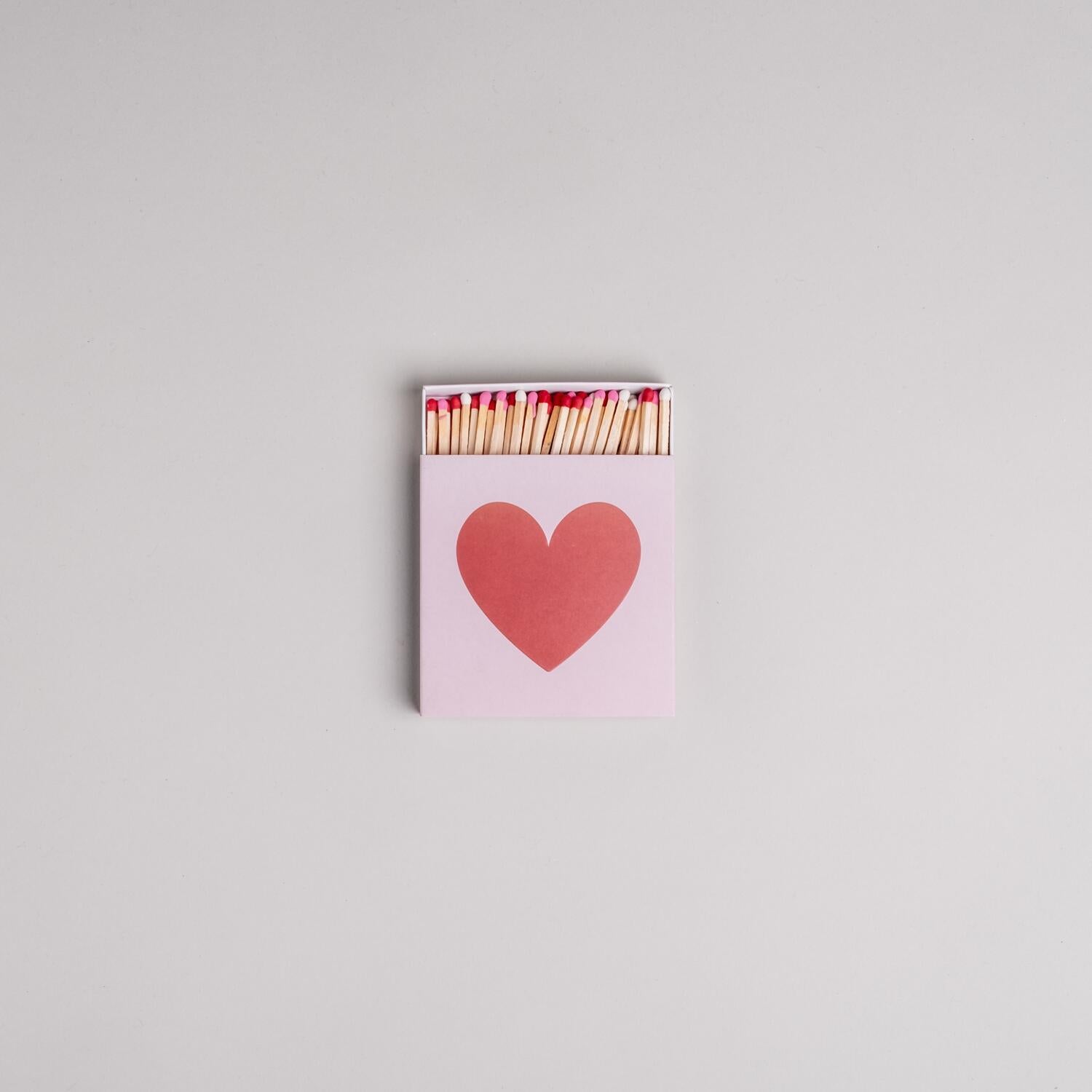 Streichhölzer "Make a wish" - 10,1x10,3x1,5 cm (Rosa)