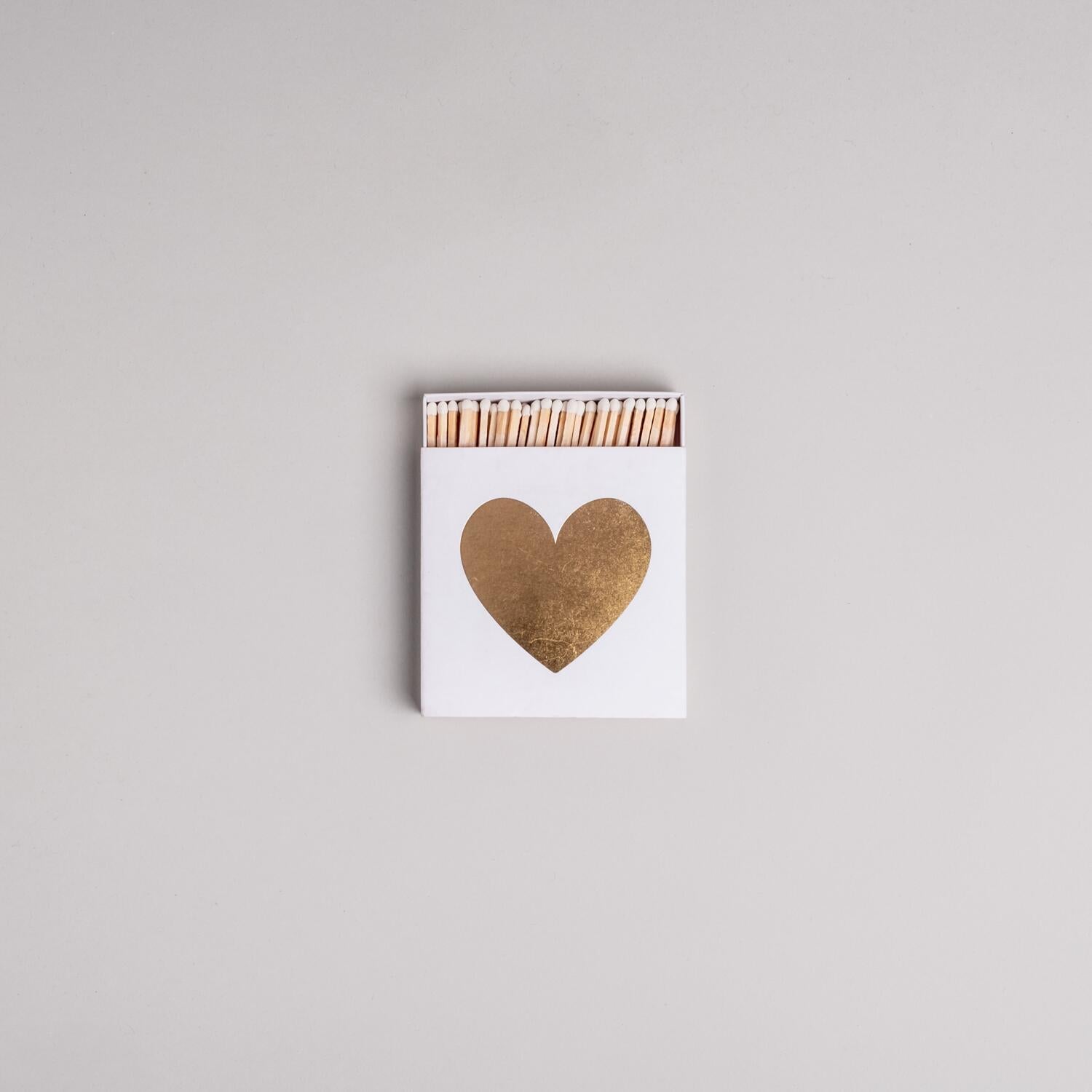 Streichhölzer "Little things" - 10,1x10,3x1,5 cm (Weiß)