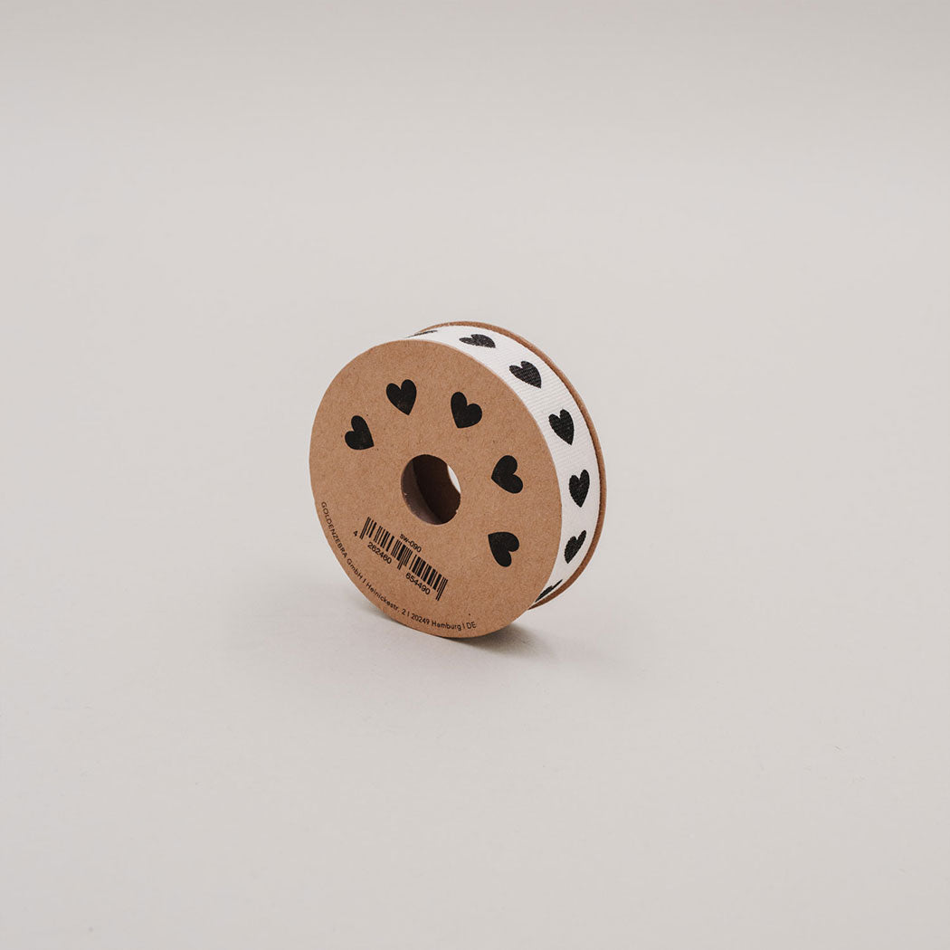 Geschenkband "Herzen" - 5m
