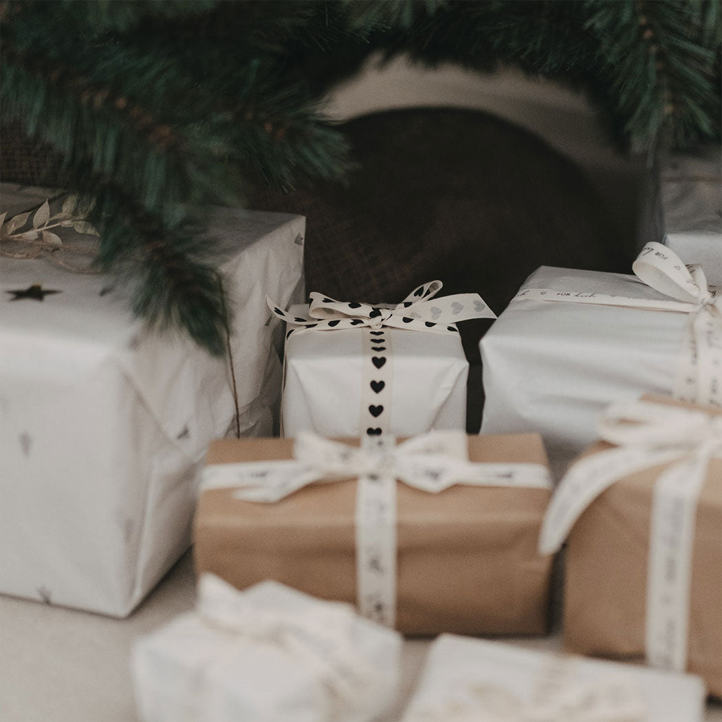 Geschenkband "Weihnachtsdackel" - 5m