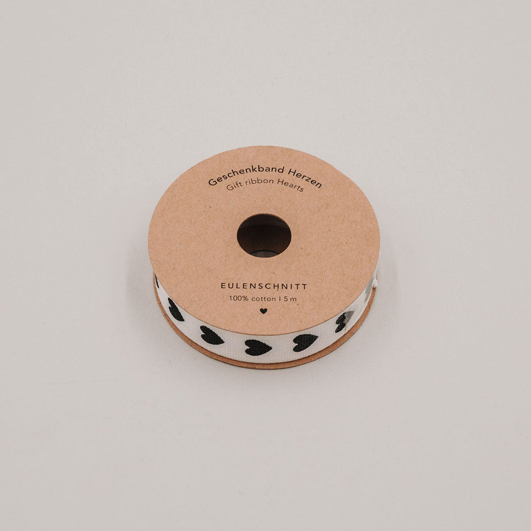 Geschenkband "Herzen" - 5m