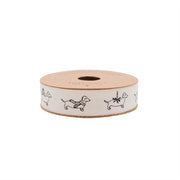 Geschenkband "Weihnachtsdackel" - 5m