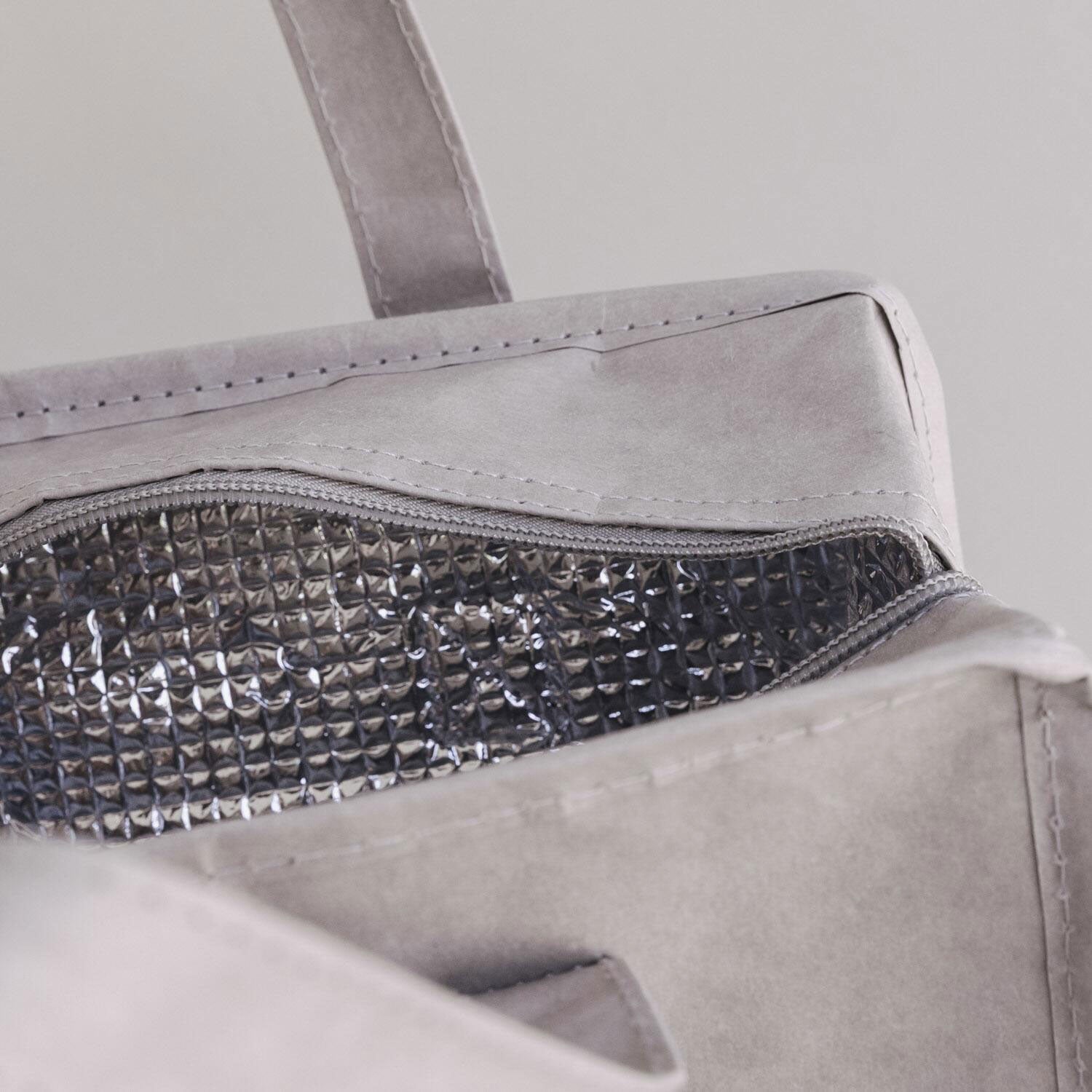 Kühltasche "Herz" - klein (Grau) Eulenschnitt