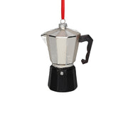 Anhänger "Espressokocher" (Schwarz/Silber)