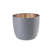 Windlicht "Madras" - M (Cool Grey/Nudegold)