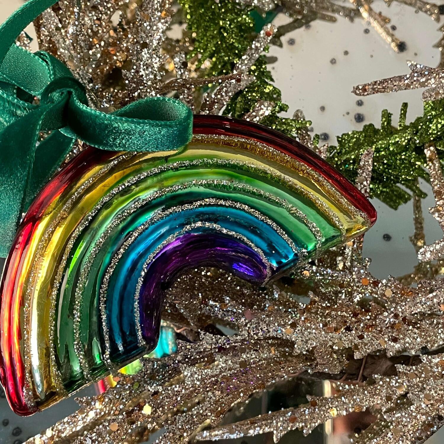 Weihnachtsanhänger "Regenbogen" (Bunt)