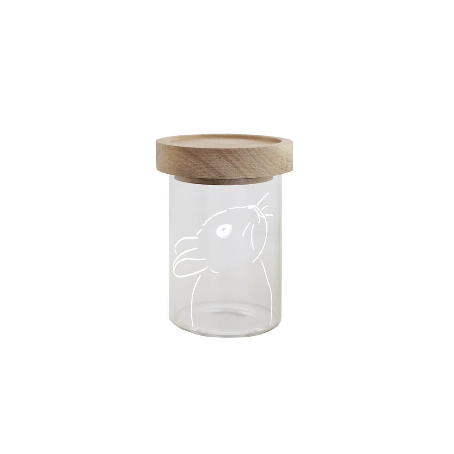 Mini Vorratsglas "Hase" - 200 ml (Transparent)