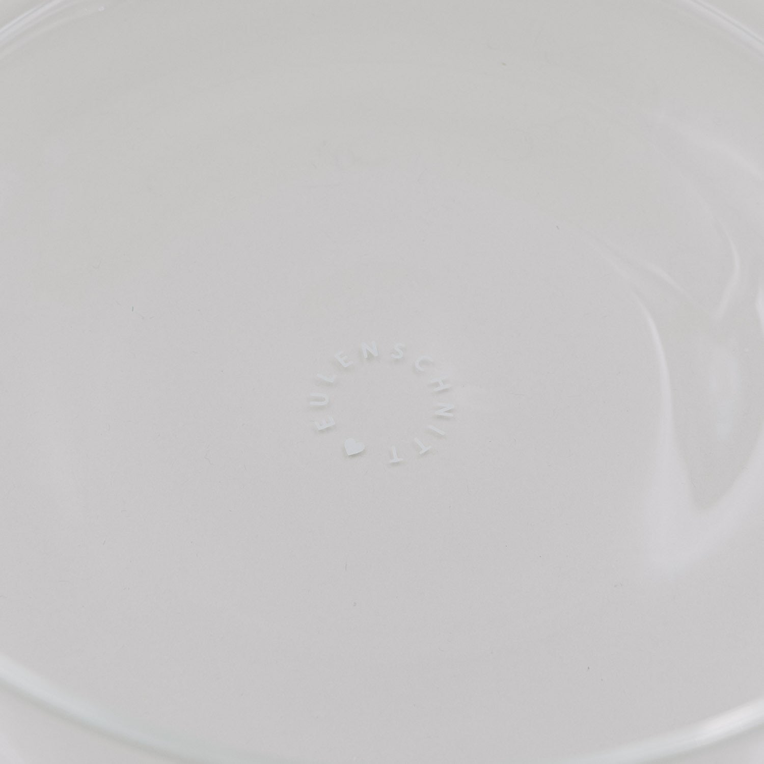 Glasschale "Herz" - 18x18x6,2 cm (Transparent)